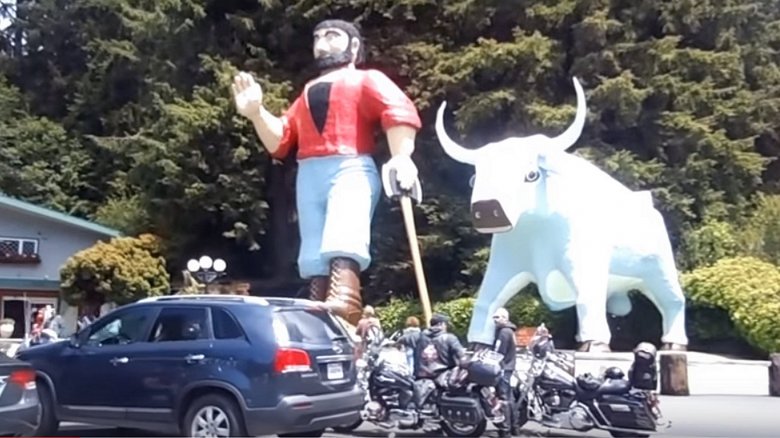 paul bunyan and babe blue ox