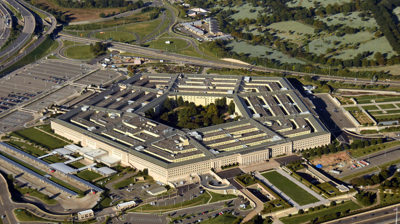 aerial view pentagon