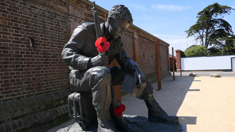 World War II D-Day Museum statue