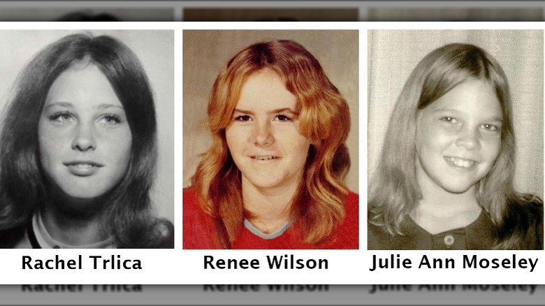 Rachel Trlica, Lisa Wilson, and Julie Moseley missing