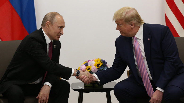 Donald Trump and Vladimir Putin