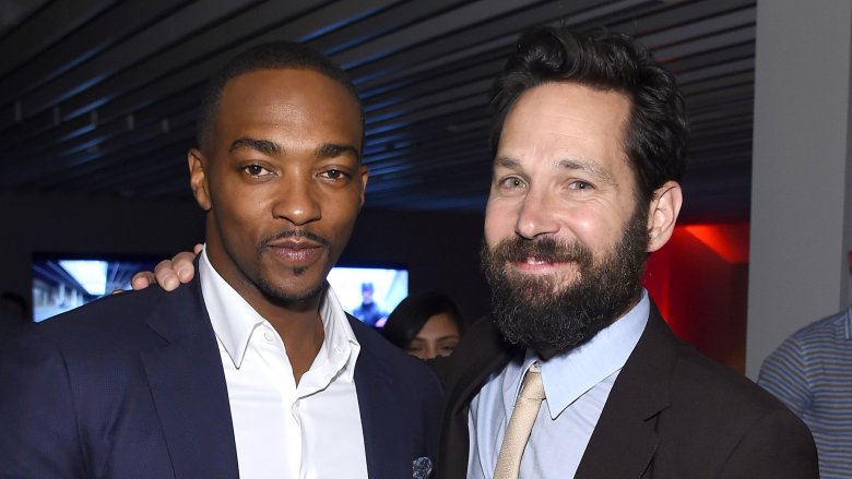 Anthony Mackie and Paul Rudd