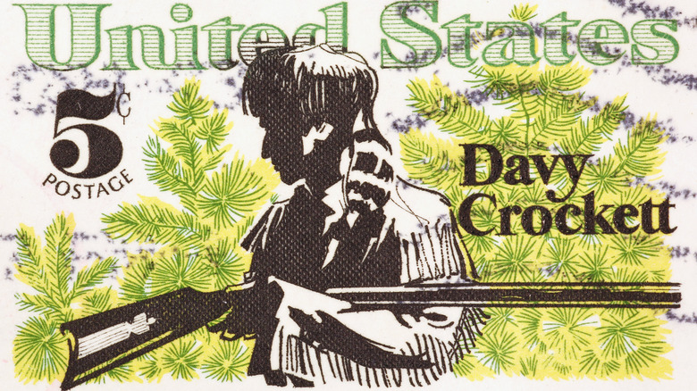 davy crockett stamp