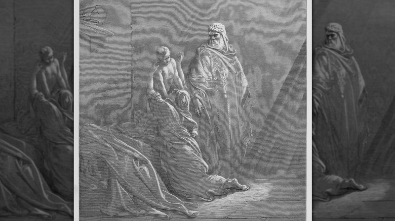 Elijah raises boy from dead