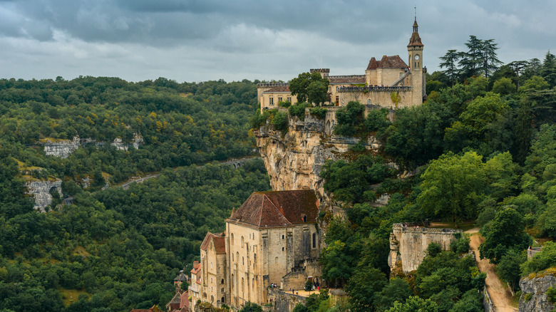 Cliffside castle