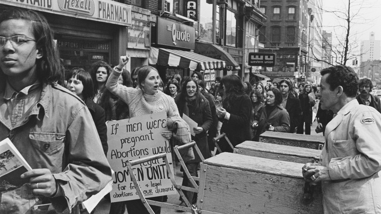 pro abortion protest new york