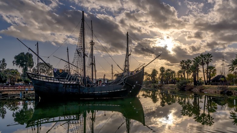 old exploring ship