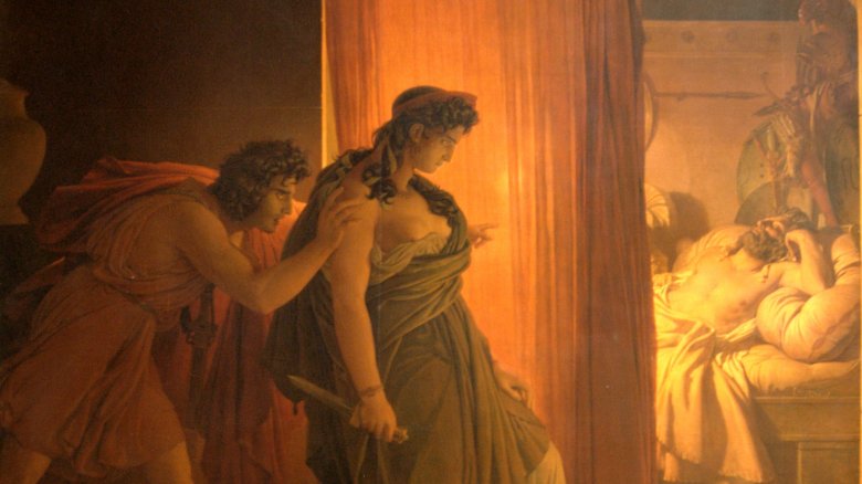 clytemnestra murders agamemnon