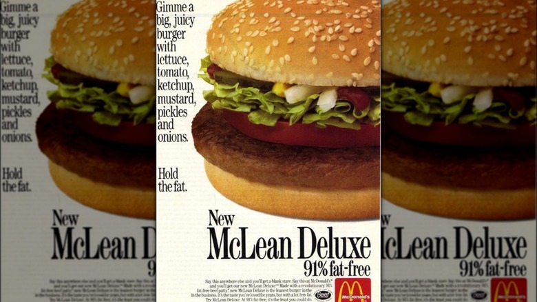 mcdonalds mclean deluxe magazine ad