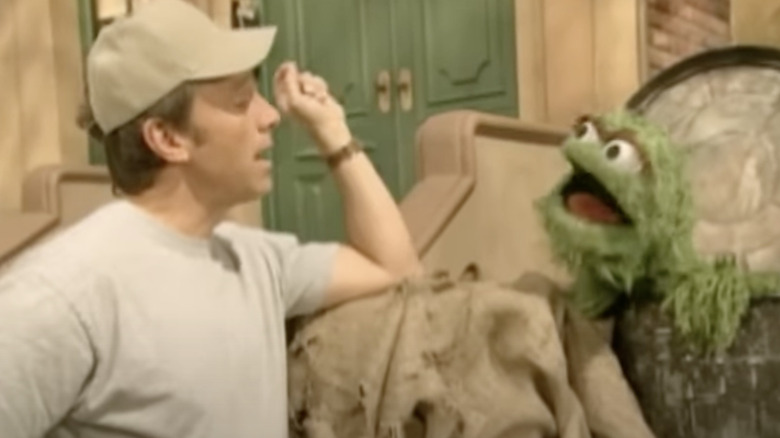 mike rowe oscar the grouch sesame street