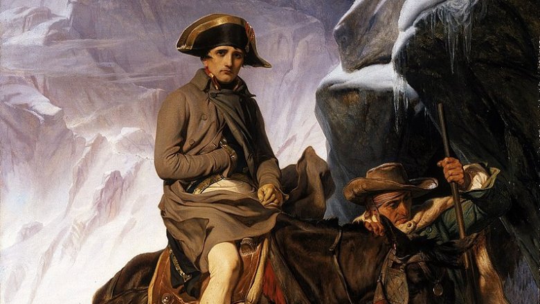 napoleon bonaparte sitting on horse