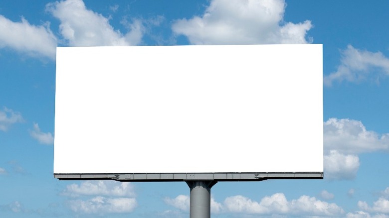 blank billboard