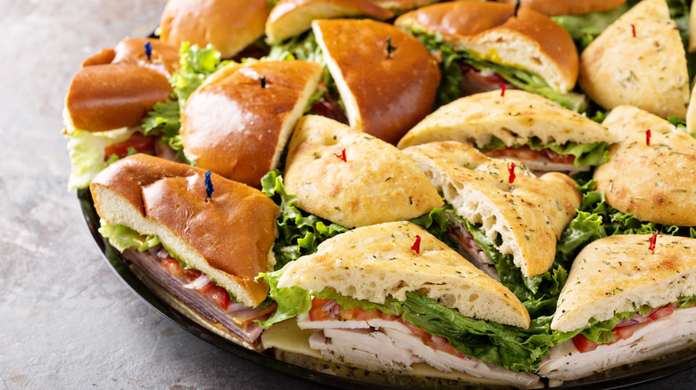 sandwich platter