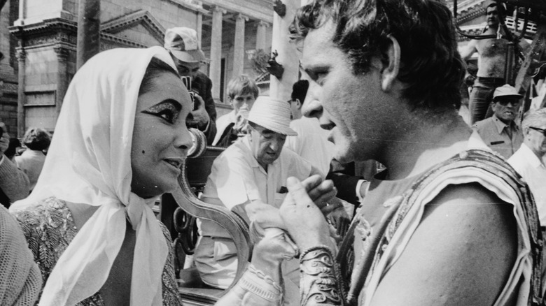 Elizabeth Taylor and Richard Burton