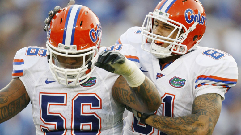 aaron hernandez maurkice pouncey university of florida