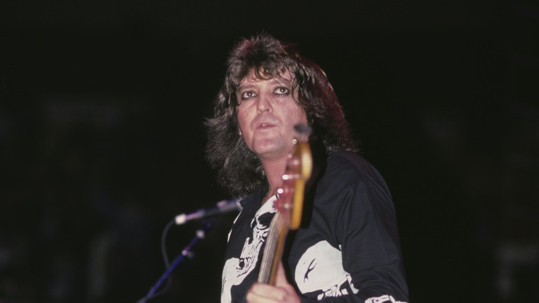 Bob Daisley playing guitar