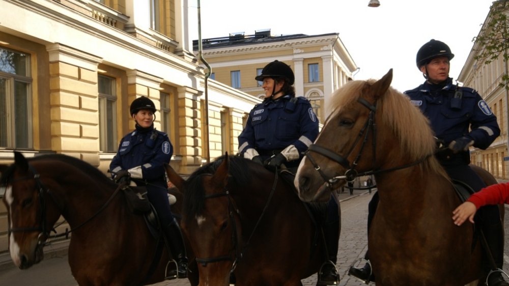 Cops on horseback