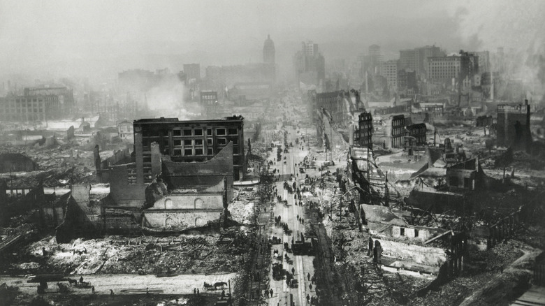 san francisco earthquake destruction