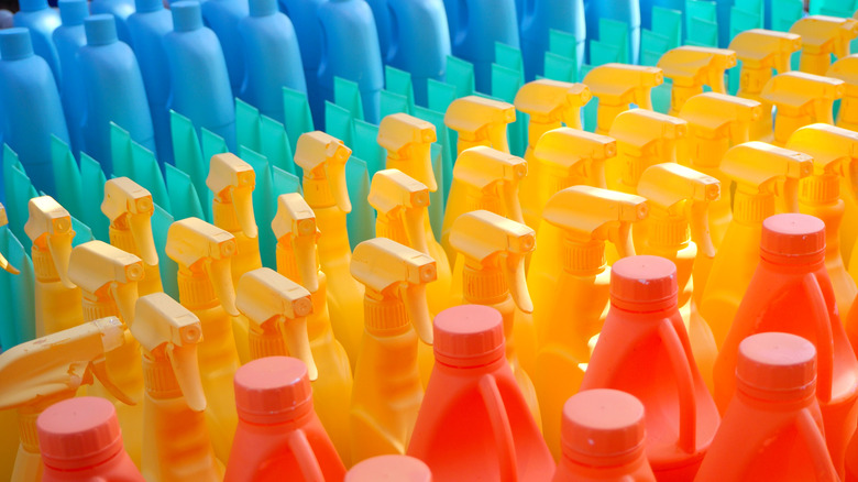 colorful  bottles