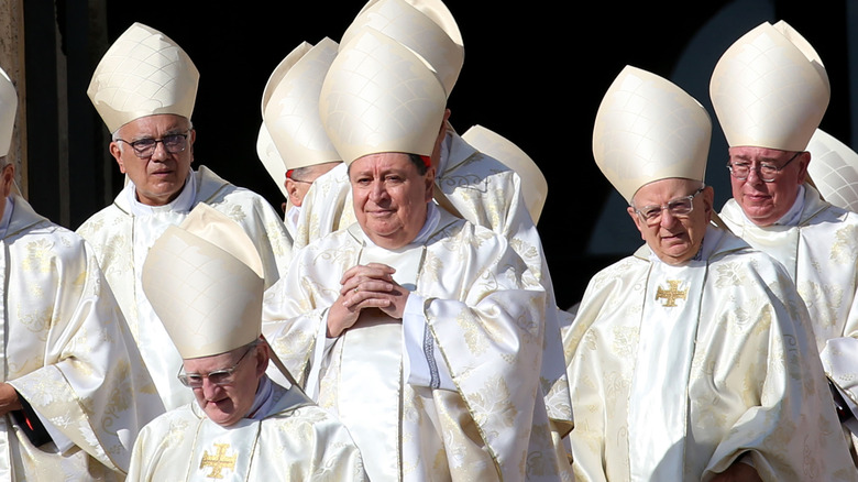 Cardinal Joao Braz de Aviz (Center)