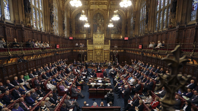 House of Lords in session