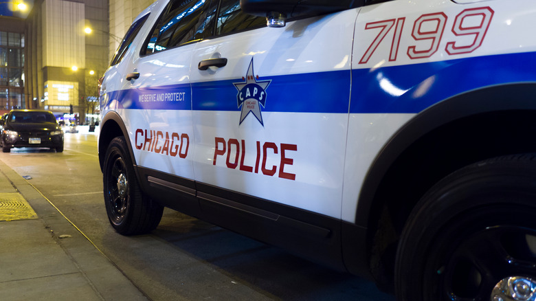 Side of CPD vehicle