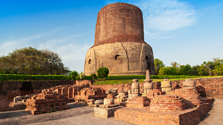 Sarnath blue sky