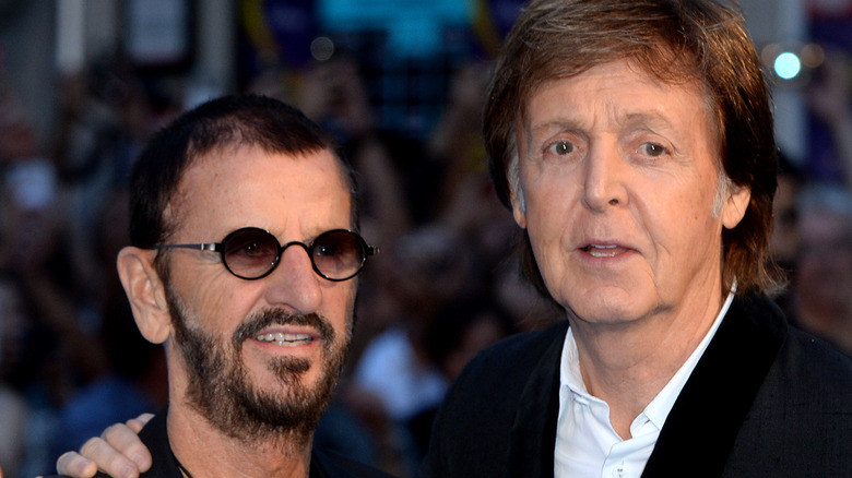 Ringo Starr and Paul McCartney