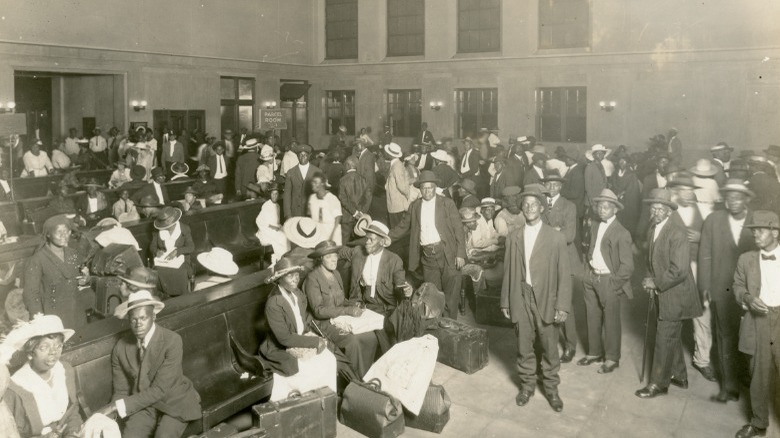 Segregated waiting room 1921