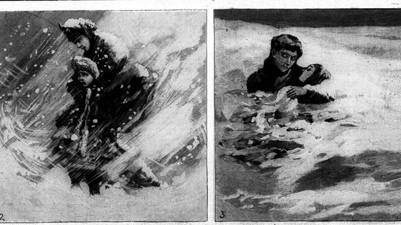 illustrations of the schoolchildrens blizzard