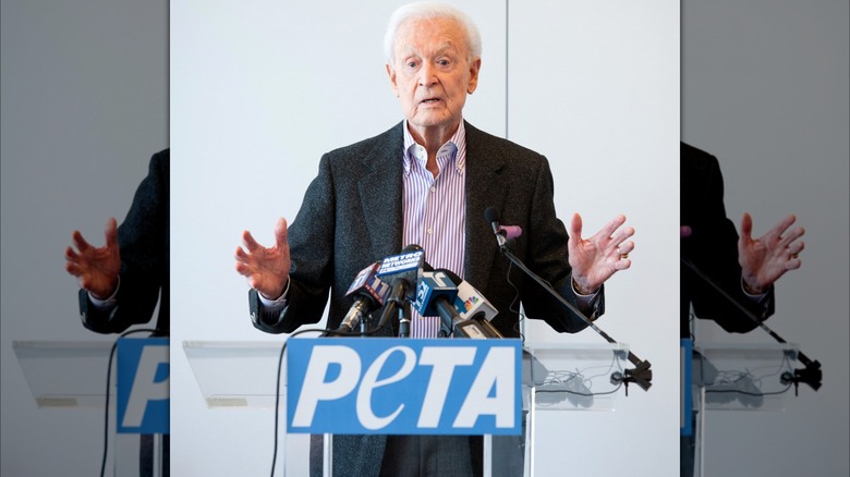 Barker speaks for PETA