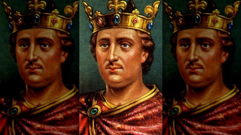 Henry II of England, who toured domains in Britain, France, and Ireland