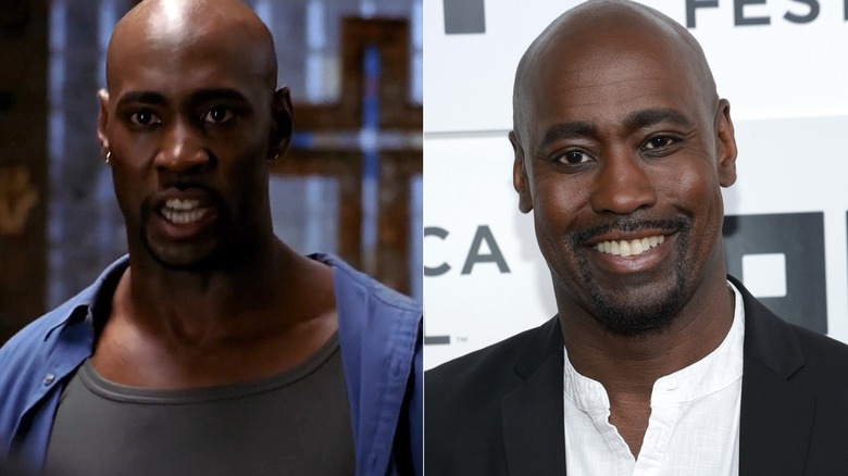 Robin Wood speaking harshly in "Buffy the Vampire Slayer" and D.B. Woodside flashing a smile on the red carpet