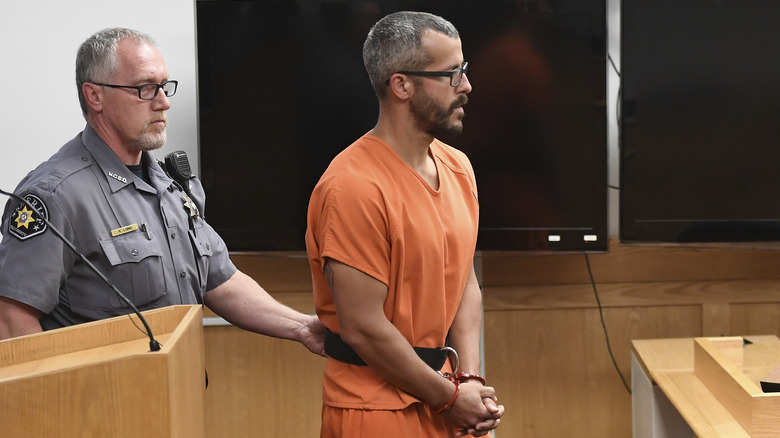 Chris Watts in court