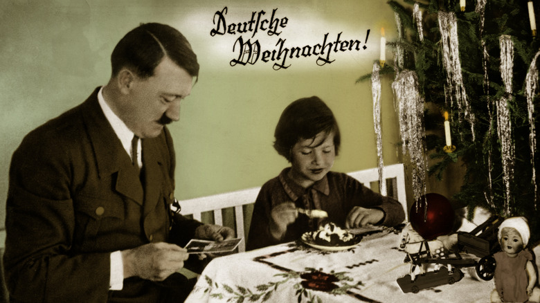 hitler celebrating nazi christmas