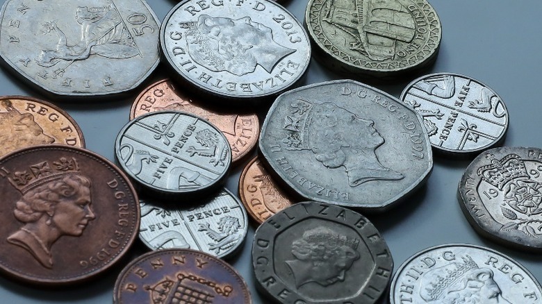 coins featuring Queen Elizabeth II