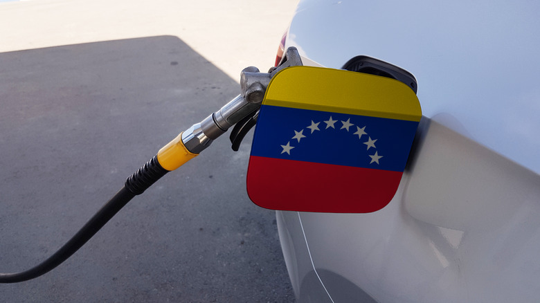 Gas pump in Venezuela