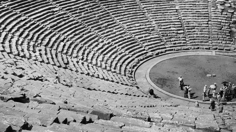 photo of Greek auditorium