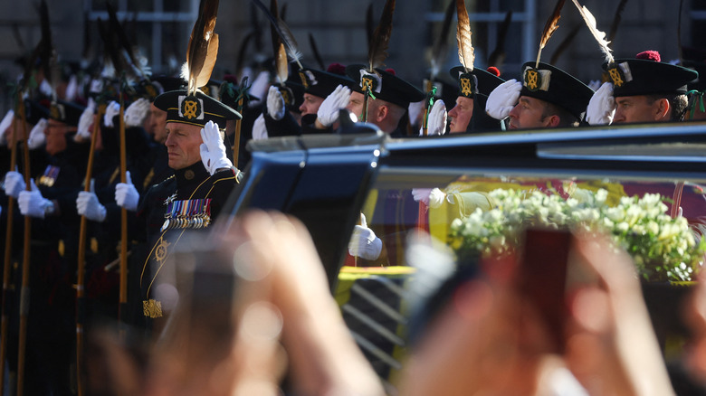 Royal salute for Queen Elizabeth II 