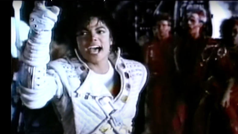 Michael Jackson in Captain Eo singing