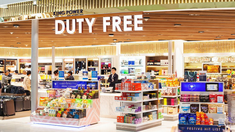 duty-free shops