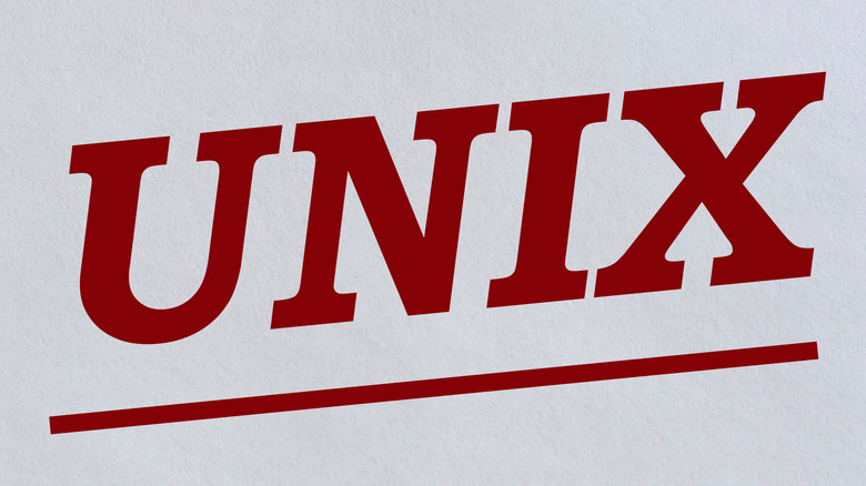 Unix operating system