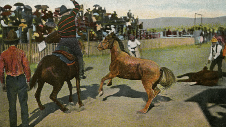 photo of old west rodeo
