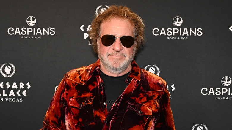 sammy hagar at las vegas event in 2025 wearing sunglasses