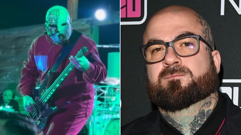 Alessandro Venturella with and without mask