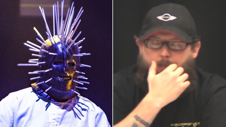 Craig Jones with and without mask