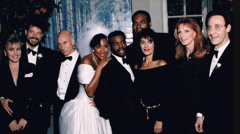 LeVar Burton wedding day