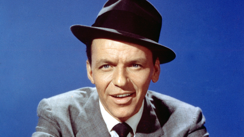 Frank Sinatra in a hat