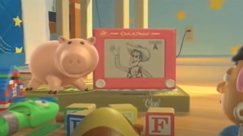 Etch A Sketch in Toy Story