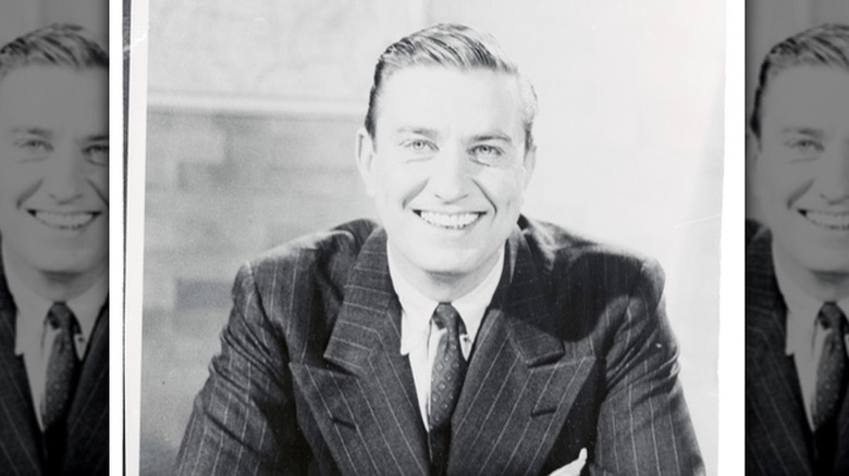 Franklin Roosevelt Jr. suit smiling